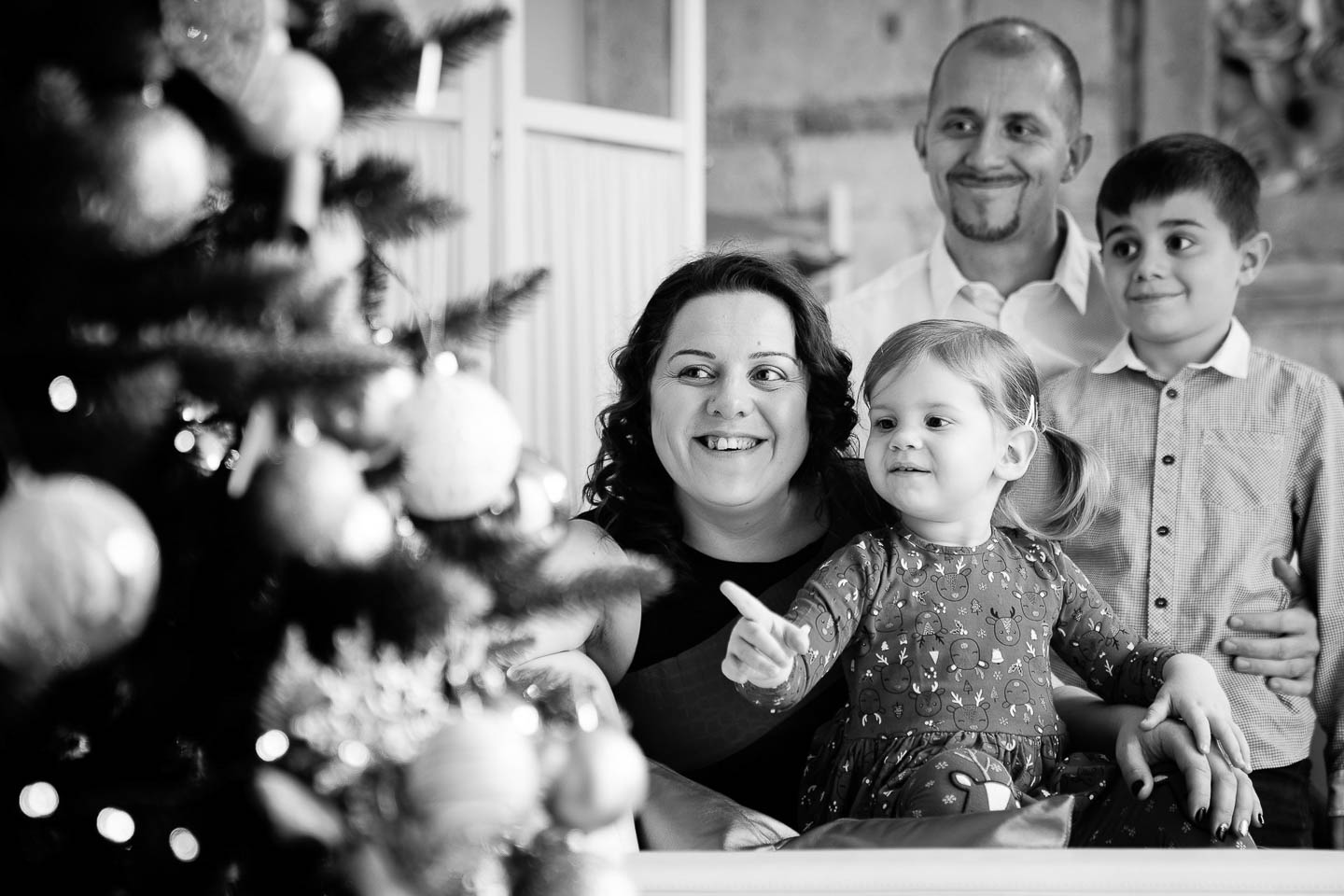 Családi fotózás, családi fotók, családi karácsonyi sorozat